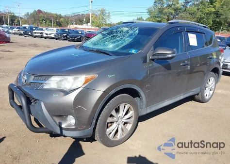 2014 Toyota Rav4 Limited from USA, damaged, VIN 2T3DFREV5EW217183